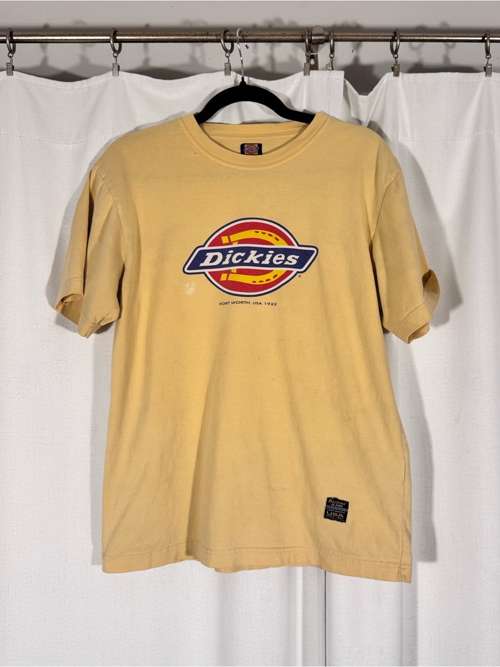 Vintage Dickies Yellow Graphic Tee